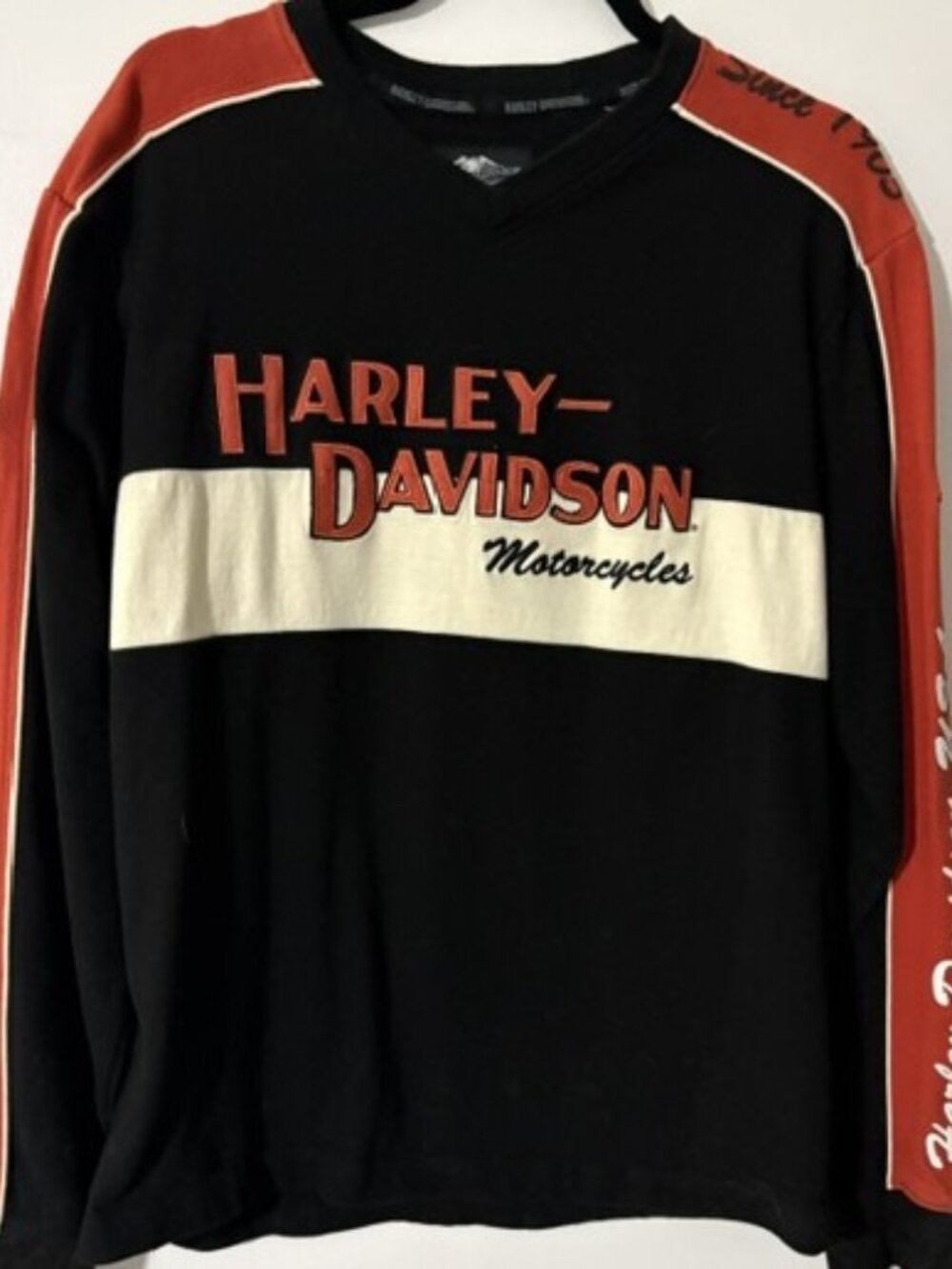 Harley Davidson Motorsports Pullover Sweatshirt